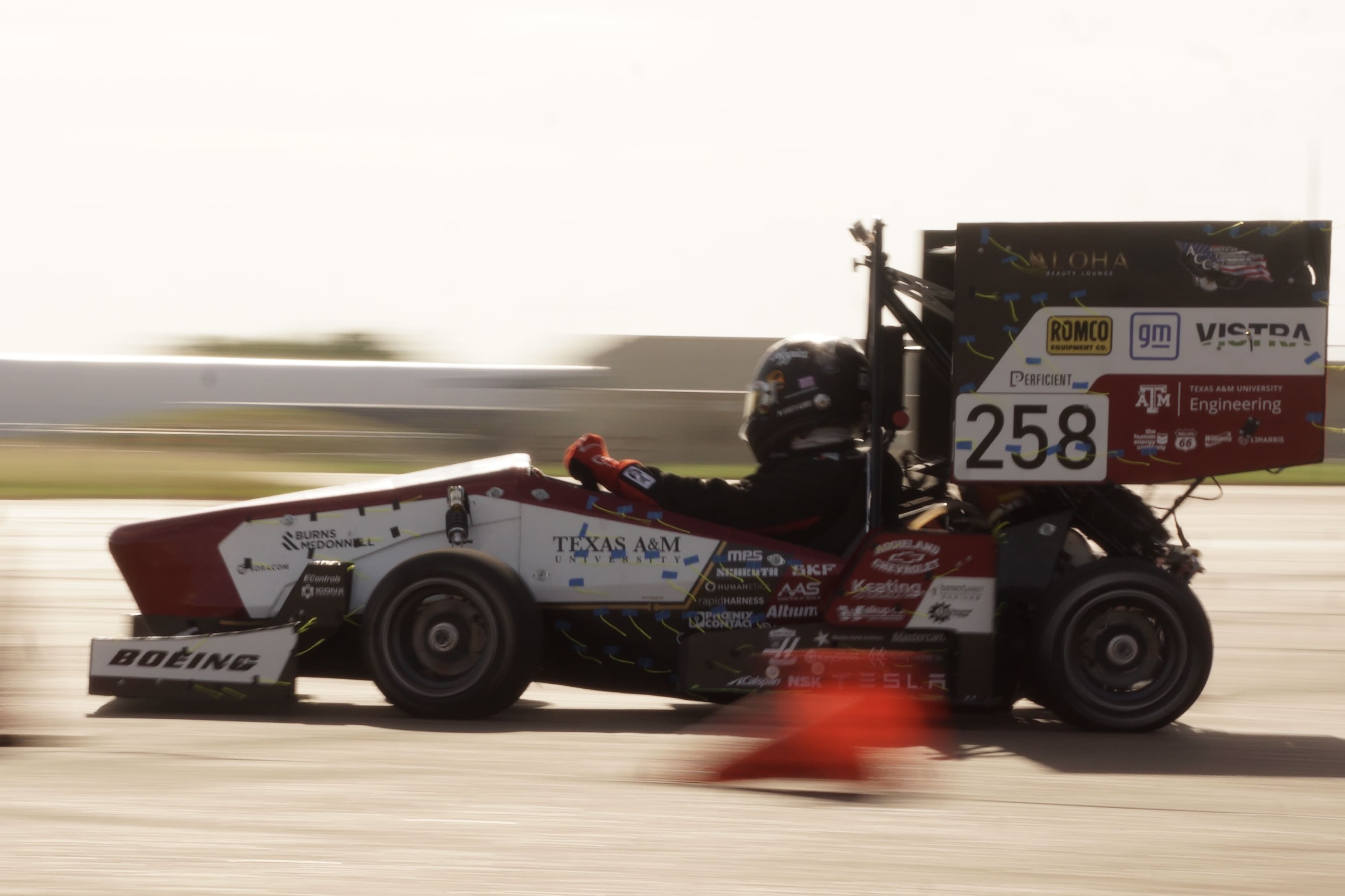 AME25 Racing Car Side View